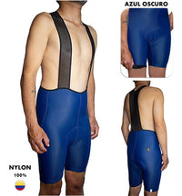 Cargar imagen en el visor de la galería, Licra corta con badana en gel ciclismo para hombre
