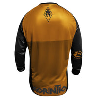 Cargar imagen en el visor de la galería, Jersey MTB Dryfit Negro/mostaza
