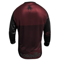 Cargar imagen en el visor de la galería, Jersey MTB Dryfit Negro/vinotinto
