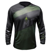 Cargar imagen en el visor de la galería, Jersey MTB Dryfit Negro/verde
