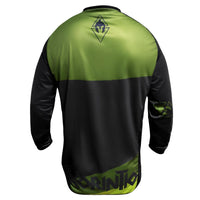 Cargar imagen en el visor de la galería, Jersey MTB Dryfit Negro/verde
