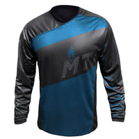 Cargar imagen en el visor de la galería, Jersey MTB Dryfit Negro/azul
