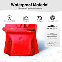 Cargar imagen en el visor de la galería, Empaque para café Forma Diamante Válvula y Cierre Zipper x 50 Unidades Rojo
