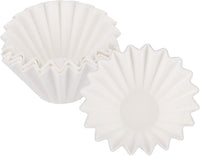 Cargar imagen en el visor de la galería, Filtro Cafetera Kalita Melita Valkyrja Origami Dripper N2 Blanco x100 Unidades
