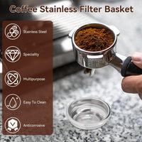 Cargar imagen en el visor de la galería, Filtro Para Porta Filtro Cafetera Espresso en Acero Inoxidable
