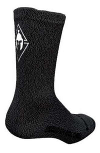 Cargar imagen en el visor de la galería, Media Ciclismo Reflectiva Nylon 100% Gris Oscuro Jaspe
