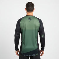 Cargar imagen en el visor de la galería, Jersey MTB Dryfit Negro/verde
