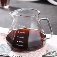 Cargar imagen en el visor de la galería, Jarra Servidora De Café en Vidrio Coffee Server Para Métodos
