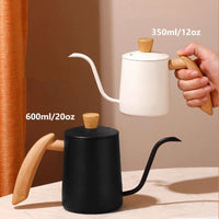 Cargar imagen en el visor de la galería, Jarra Tetera Cuello Cisne Ganso con Tapa Acero Inoxidable
