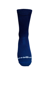 Cargar imagen en el visor de la galería, Medias Ciclismo Nylon 100% Azul Oscuro Jaspe
