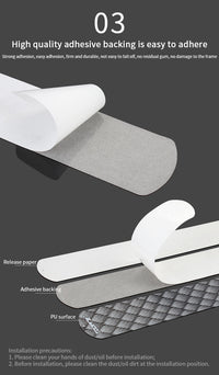 Cargar imagen en el visor de la galería, Protector Marco Bicicleta Adhesivo Kit Tipo Carbono
