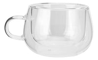 Cargar imagen en el visor de la galería, Pocillo Taza Café 150 ml Doble Pared Vidrio Borosilicato

