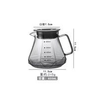 Cargar imagen en el visor de la galería, Servidor De Café Jarra de Vidrio Coffee Server Para Métodos
