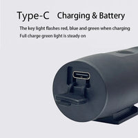 Cargar imagen en el visor de la galería, Linterna Luz Delantera Bicicleta Usb Recargable
