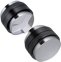 Cargar imagen en el visor de la galería, Tamper Distribuidor Café Máquina Espresso Acero Inoxidable 58 mm dos caras
