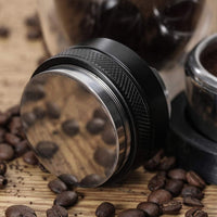 Cargar imagen en el visor de la galería, Tamper Distribuidor Café Máquina Espresso Acero Inoxidable 58 mm dos caras
