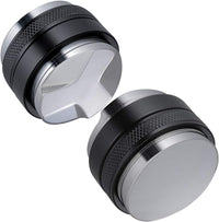 Cargar imagen en el visor de la galería, Tamper Distribuidor Café Máquina Espresso Acero Inoxidable 58 mm dos caras
