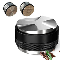 Cargar imagen en el visor de la galería, Tamper Distribuidor Café Máquina Espresso Acero Inoxidable 58 mm dos caras
