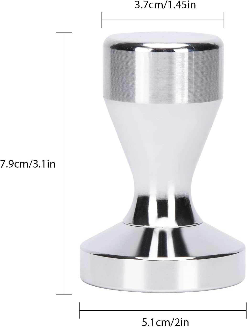Tamper Pisador Café Máquina Espresso Acero Inoxidable