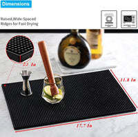 Cargar imagen en el visor de la galería, Tapete Escurridor Barman Barista Bartender 30x45 cm
