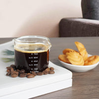 Cargar imagen en el visor de la galería, Taza De Café Medidora Espumadora Leche Boquilla Doble con Oreja
