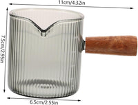 Cargar imagen en el visor de la galería, Taza De Café Medidora Espumadora de Leche Con Mango
