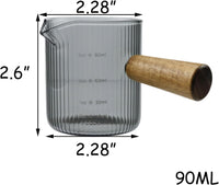 Cargar imagen en el visor de la galería, Taza De Café Medidora Espumadora de Leche Con Mango
