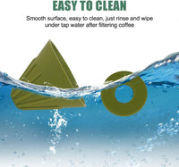 Cargar imagen en el visor de la galería, V60 Café Para 4 Tazas En Silicona Libre BPA Portátil Flexible
