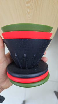 Cargar imagen en el visor de la galería, V60 Café Para 4 Tazas En Silicona Libre BPA Portátil Flexible
