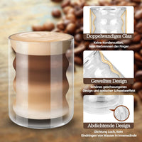 Cargar imagen en el visor de la galería, Vaso Vidrio Borosilicato para bebidas Doble Pared
