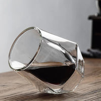 Cargar imagen en el visor de la galería, Vaso para Servir Café Bebidas 250 ml Doble Pared Vidrio Borosilicato
