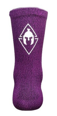 Cargar imagen en el visor de la galería, Media Ciclismo Reflectiva Nylon 100% Violeta Jaspe
