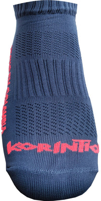 Cargar imagen en el visor de la galería, Medias Tobilleras En Nylon Unisex Gris Oscuro
