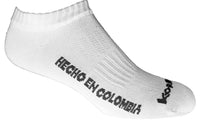 Cargar imagen en el visor de la galería, Medias Tobilleras En Nylon Unisex Blanco
