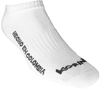 Cargar imagen en el visor de la galería, Medias Tobilleras En Nylon Unisex Blanco
