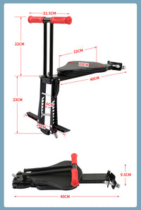Cargar imagen en el visor de la galería, Silla Delantera Infantil Para Bicicleta Con Manubrio
