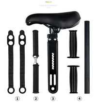 Cargar imagen en el visor de la galería, Silla Delantera Infantil Para Bicicleta Con Manubrio
