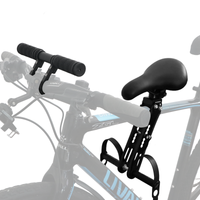 Cargar imagen en el visor de la galería, Silla Delantera Infantil Para Bicicleta Con Manubrio
