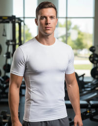 Cargar imagen en el visor de la galería, camiseta compresion blanco
