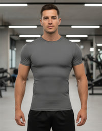 Cargar imagen en el visor de la galería, camiseta compresion gris
