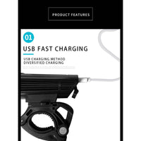 Cargar imagen en el visor de la galería, Luz Del/Tra Recargable 1000 Lumen
