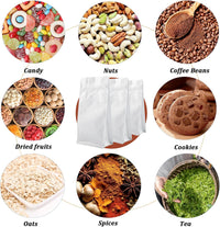 Cargar imagen en el visor de la galería, Empaques para Café Con Válvula Cierre Zipper x 50 Unidades Blanco
