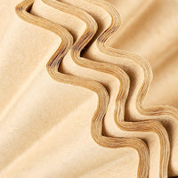 Cargar imagen en el visor de la galería, Filtro para método V60 Kalita Melita Valkyrja Dripper N1 color natural x100 Unidades
