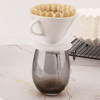 Cargar imagen en el visor de la galería, Filtro para método V60 Kalita Melita Valkyrja N2 color natural x100 Unidades
