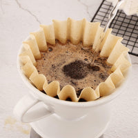 Cargar imagen en el visor de la galería, Filtro para método V60 Kalita Melita Valkyrja N2 color natural x100 Unidades
