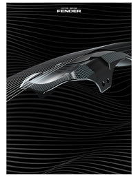 Cargar imagen en el visor de la galería, Guardabarro Bicicleta Delantero o Trasero Mtb Textura Carbono Resistente
