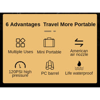 Cargar imagen en el visor de la galería, Inflador Manguera Desplegable - 120 Psi
