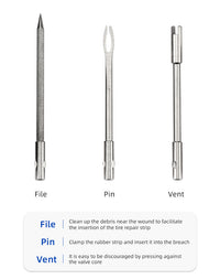 Cargar imagen en el visor de la galería, Kit Para Despinchar Bicicletas Tubeless Mtb Mecha - Compacto
