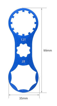 Cargar imagen en el visor de la galería, Llave Suspensión Bicicleta Xmc Xct Xcr Rst Gw Suntour
