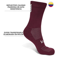 Cargar imagen en el visor de la galería, Media Ciclismo Reflectiva Nylon 100%
